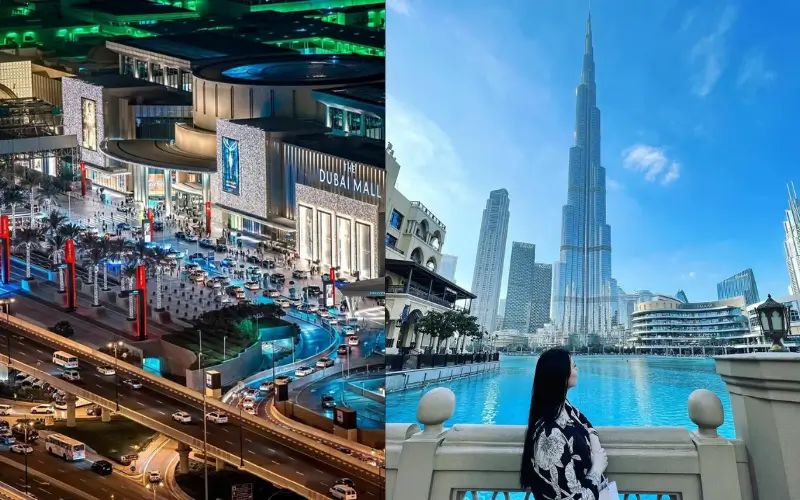 Burj khalifa And Dubai mall